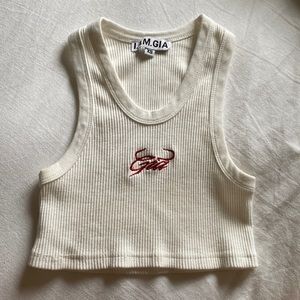 i.am.gia white tank